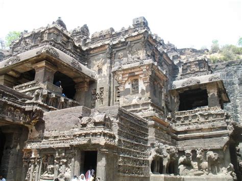 Inside Kailasa Temple at Ellora - India Travel Forum | IndiaMike.com