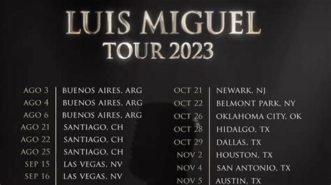 Legendary Mexican Singer Luis Miguel is coming to San Antonio for his ...