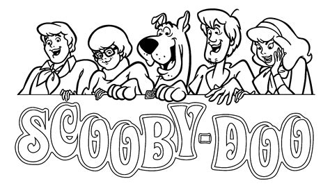 Printable Scooby Doo Coloring Pages