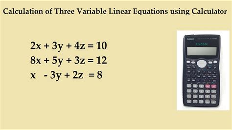 How To Solve Polynomial Equation Casio Calculator