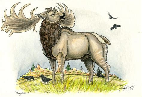 Megaloceros giganteus by SageKorppi on DeviantArt