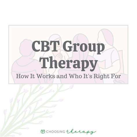 What Is Group CBT Therapy & Is It Right for Me?