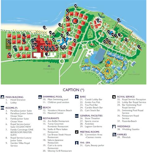 Varadero Resort Map