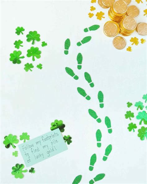 Leprechaun Footprints Printable