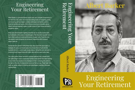 FREE PSD 6X9 Engineering Retirement Book Cover Design