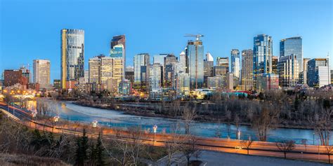 Shooting Calgary's Skyline - Another Angle