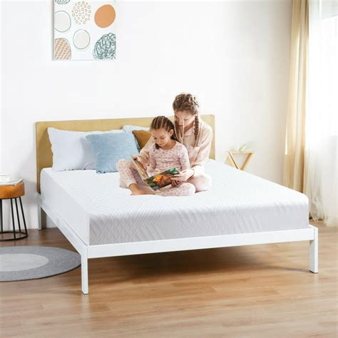 Glavbiku Twin Infused Memory Foam Mattress, 8 inch Gel Memory Foam ...