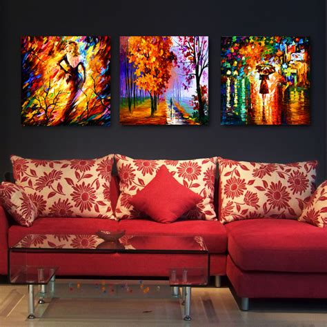 View Living Room Canvas Wall Art Gif - cys3388