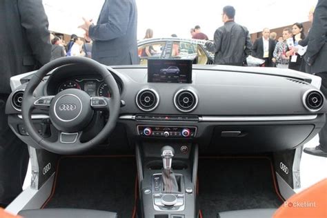 Audi A3 interior pictures and hands-on