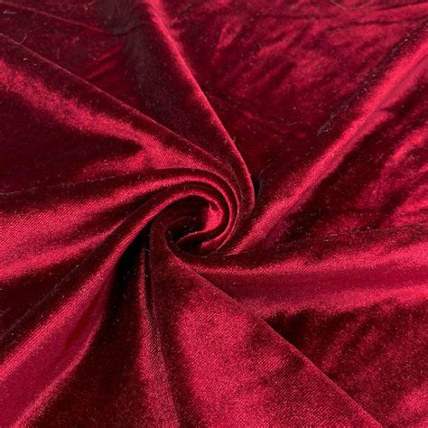 Velvet Stretch Fabric - Different Colors - Spandex Stretch Velvet Fabr ...