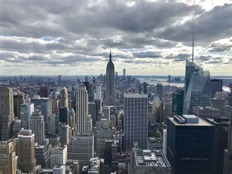 Best Views of New York City from the Rockefeller Center at Top of the ...