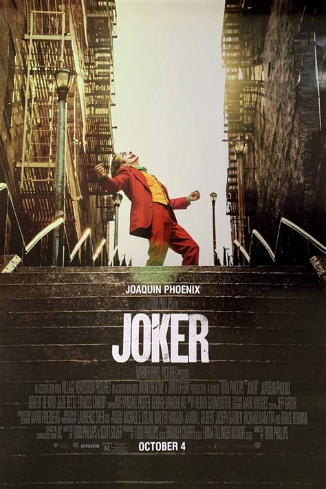 Joker Movie Poster 2 Sided Original Final 27x40 India | Ubuy