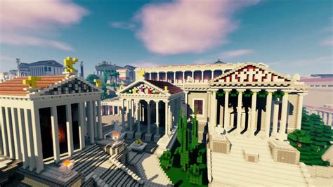 Ancient Roman Minecraft Builds