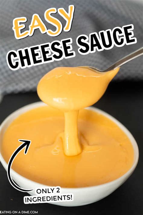 American cheese sauce - Only 2 simple ingredients