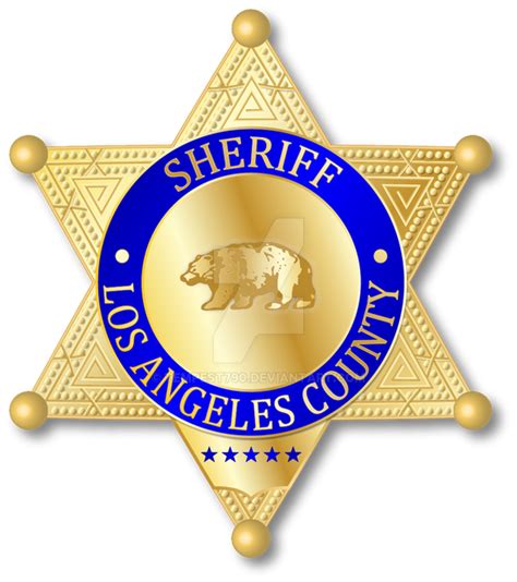 Los Angeles Sheriff Badge by tempest790 on DeviantArt