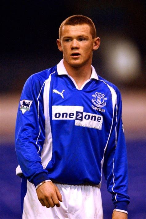 Young Wayne Rooney Everton | Fussball, Fc everton, Fußballtrikots