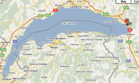 Montreux Map and Montreux Satellite Images