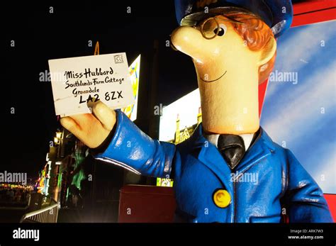 Blackpool illuminations Postman Pat Stock Photo - Alamy