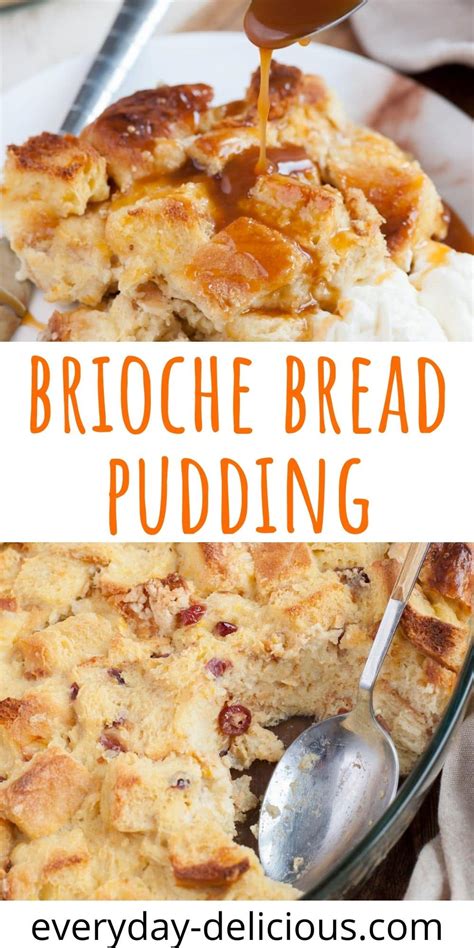 Brioche Bread Pudding - Everyday Delicious