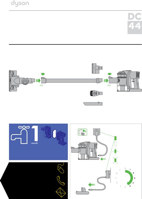 User manual Dyson DC44 Animal (English - 7 pages)