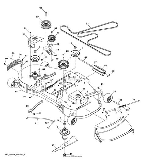 Belt Diagram For Husqvarna Riding Mower