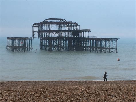 West Pier Brighton, 2017. The making of a ruin. | Brighton, Ruins ...