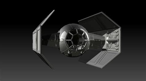 STL file Darth Vader's Tie Fighter・3D printable model to download・Cults