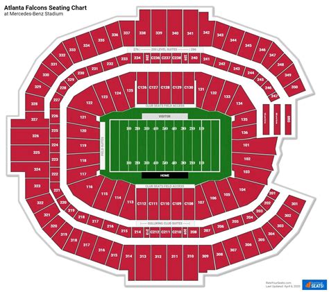 Atlanta Falcons Stadium Seating Chart