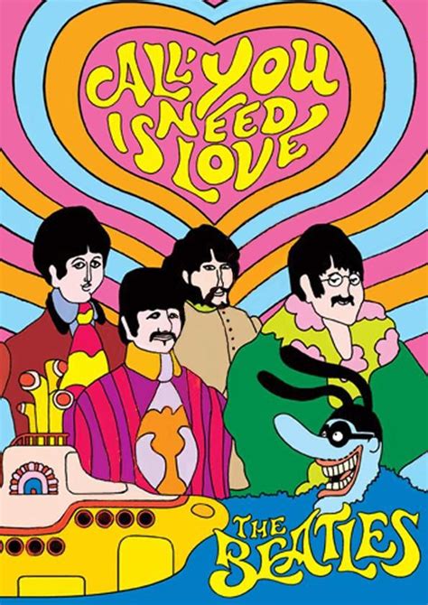 All you need is love - Yellow Submarine - Beatles by Darkplume | The ...