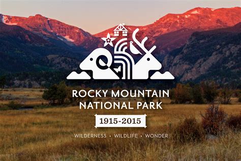 Rocky Mountain National Park Centennial Logo on Behance