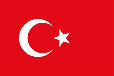 Bandera de Turquía 🇹🇷 – Banderas del mundo