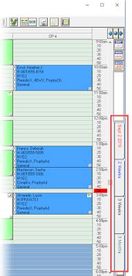 Dentrix Tip Tuesdays: Customizing Flip Tabs in the Appointment Book ...