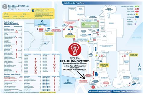 Campus Map | Tampa General Hospital - Florida Hospital South Map ...