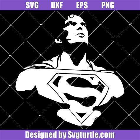 Superman Silhouette Svg Comic Dc Svg Superhero Svg Sdr Ec | The Best ...