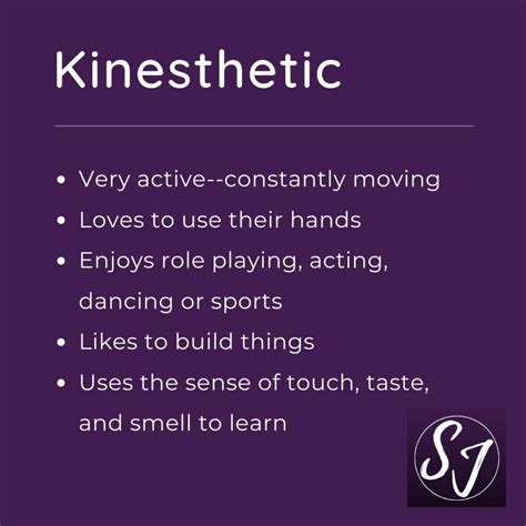 Kinesthetic Learning Style - Seek This Jesus Study