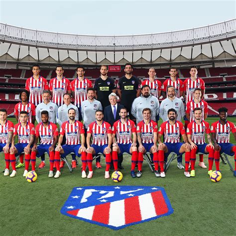 Atlético de Madrid's official 2018/2019 team photo - Club Atlético de ...