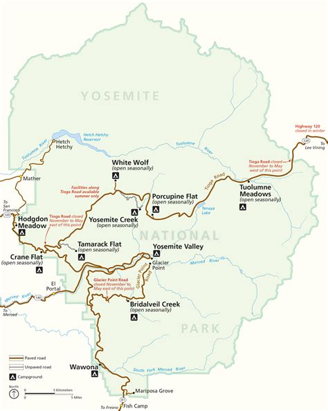 Yellowstone Yosemite Map - London Top Attractions Map