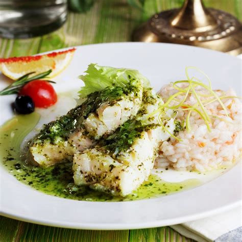 Pan-fried Hoki With Lemon & Basil Pesto - Frozen Fish Direct