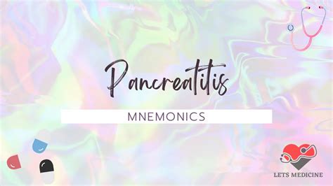 Pancreatitis causes Mnemonics - YouTube