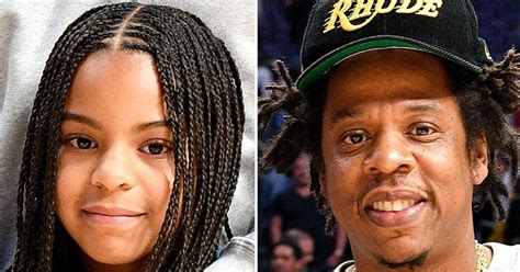 Blue Ivy Has Fun Attending NBA Game With Dad Jay-Z: Pics