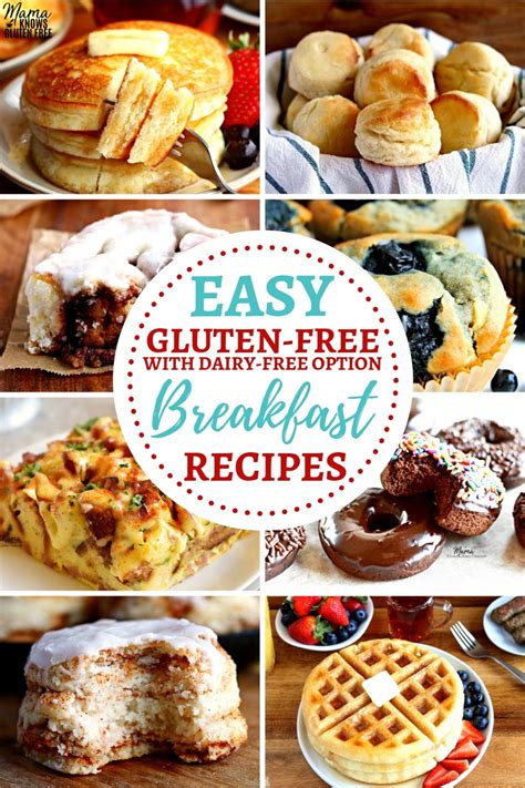 Easy Gluten-Free Breakfast Recipes {Dairy-Free & Vegan Options} - Mama ...