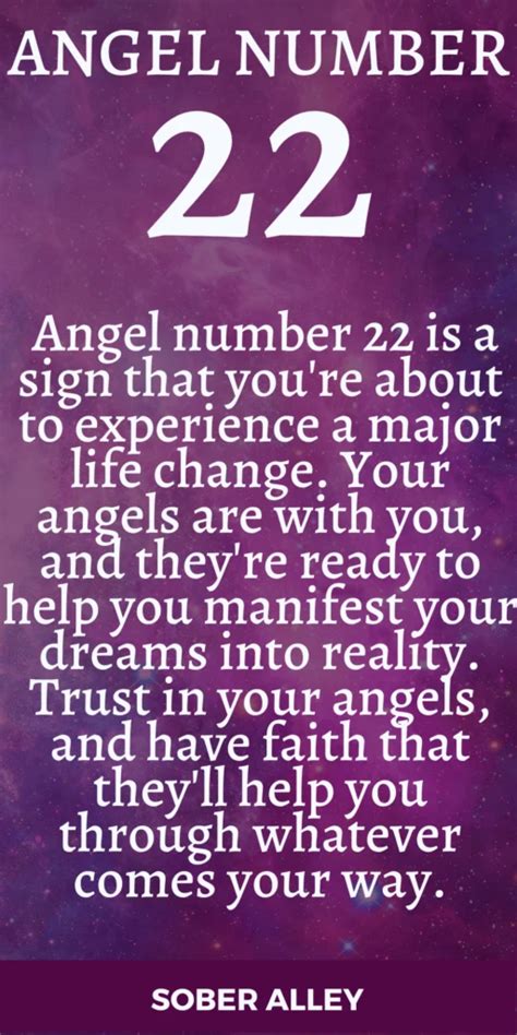 22 Angel Number Meaning For Manifestation