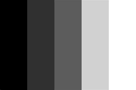 Graphite Grey Color Palette