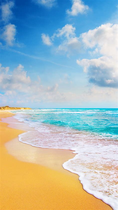 Tropical Beach, blue, nature, sky, water, HD phone wallpaper | Peakpx