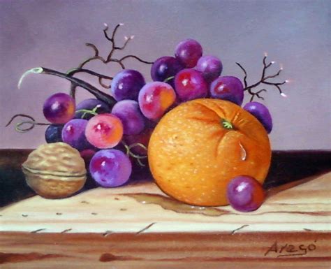 Still life with fruits | Imagens de pinturas, Pinturas de pássaros ...