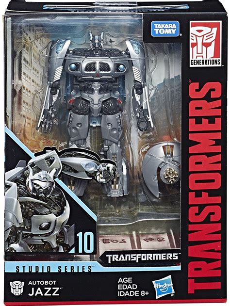 Transformers Studio Series Autobot Jazz Deluxe Action Figure 10 Hasbro ...