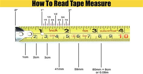 How To Read Tape Measure - Engineering Discoveries