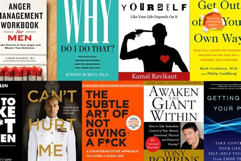 15 Best Self-Help Books for Men | Man of Many