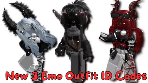 New 3 Emo Outfits ID Codes + Links For Brookhaven RP, Berry Avenue, And ...