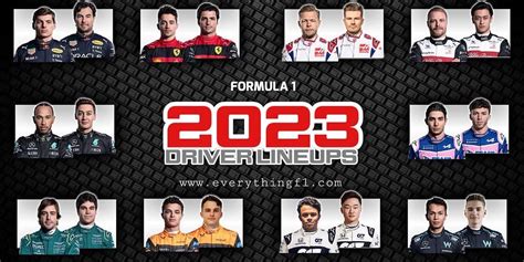 F1 2023 Driver Lineups Ranked